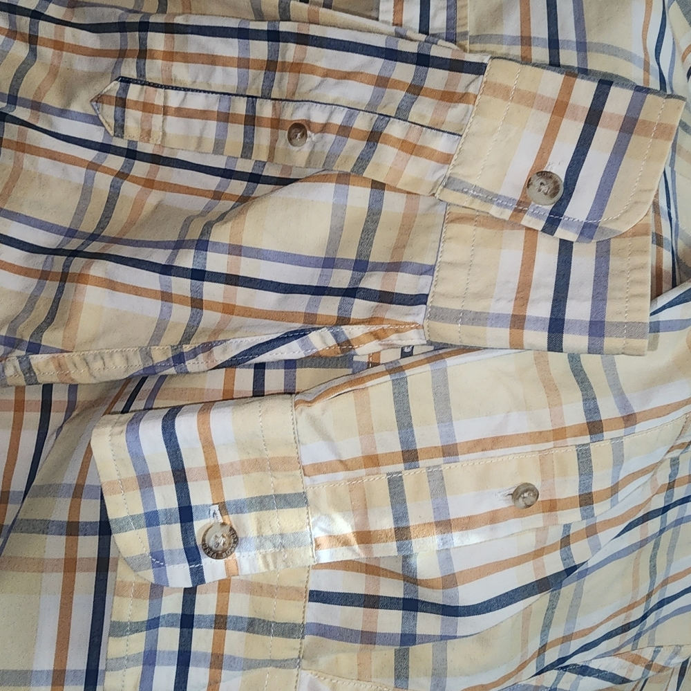 Pendleton Plaid Button Down Long Sleeve Shirt Xl - image 3